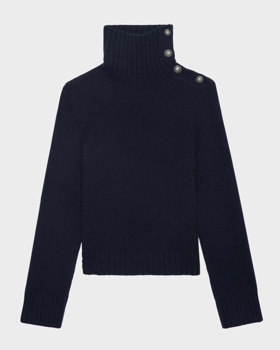 Nalma Cashmere Turtleneck Sweater